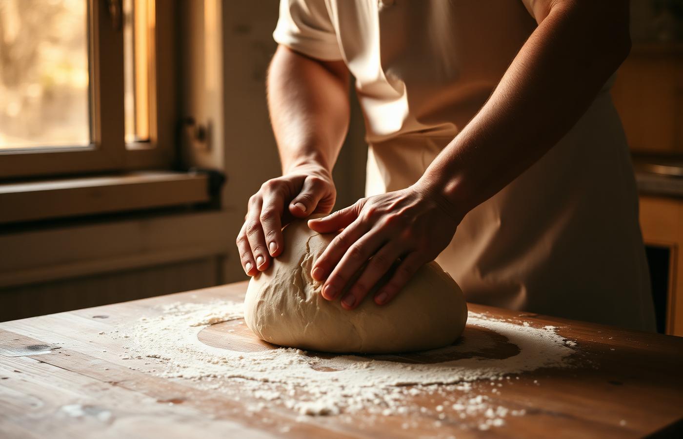 Proceso artesanal de panadería